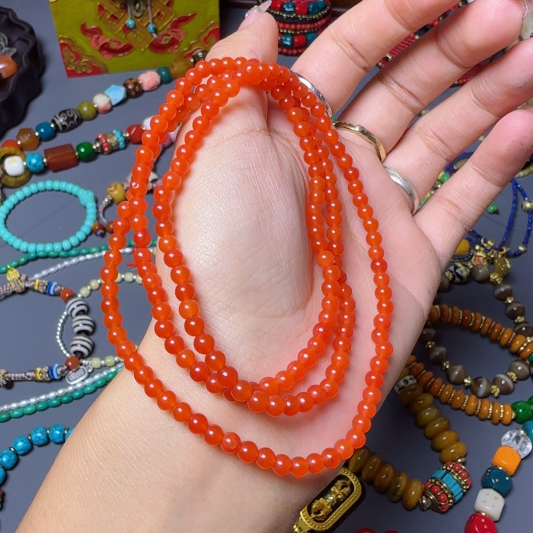 琉璃手工艺品南*万吊坠