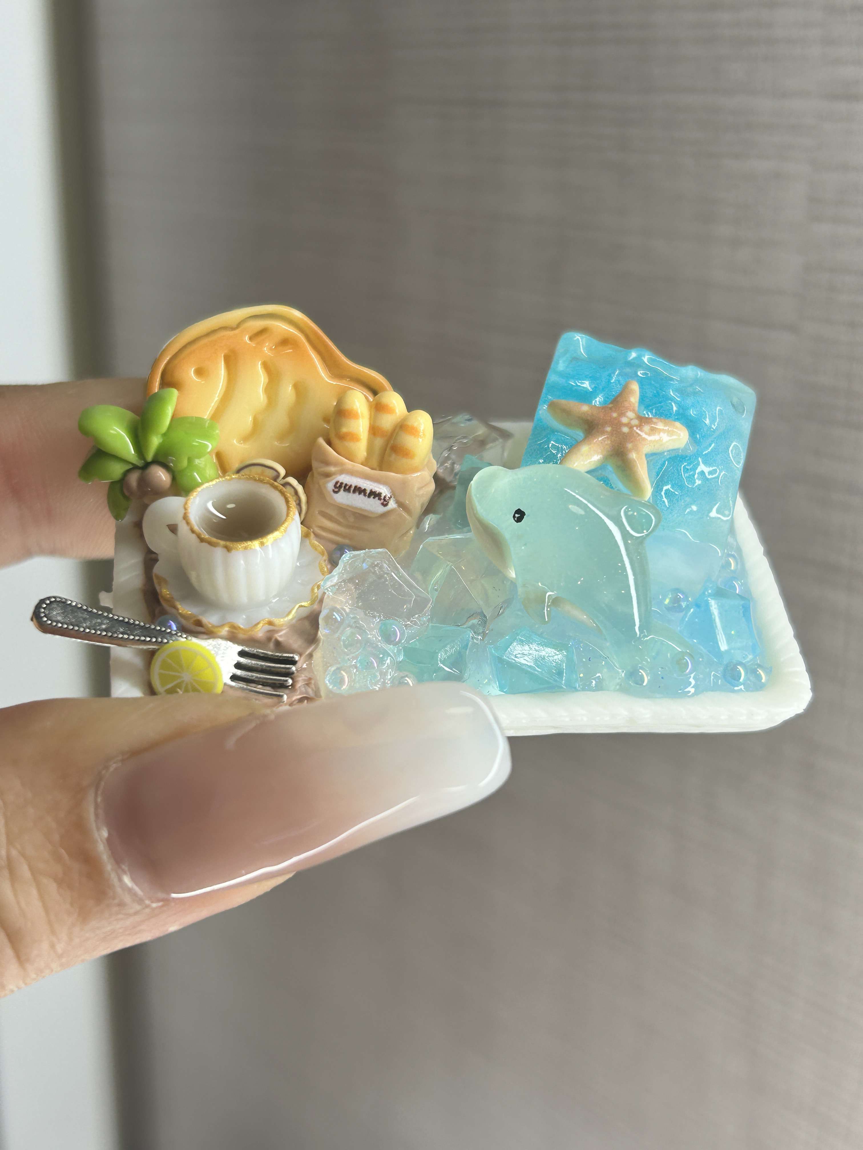 Diy冰箱贴 发夹 手机链成品