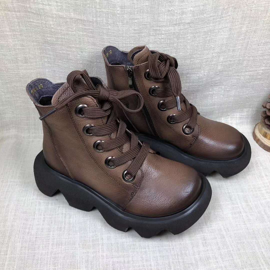 侧拉链皮鞋(标准码）