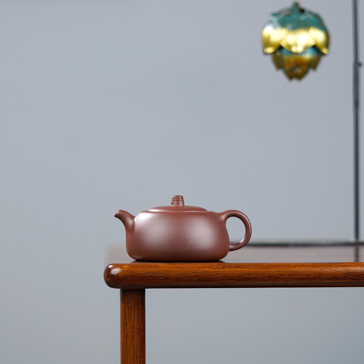 执素「致臻」唐门井栏壶 黄龙源底槽青 约150c 小容量小巧一人饮