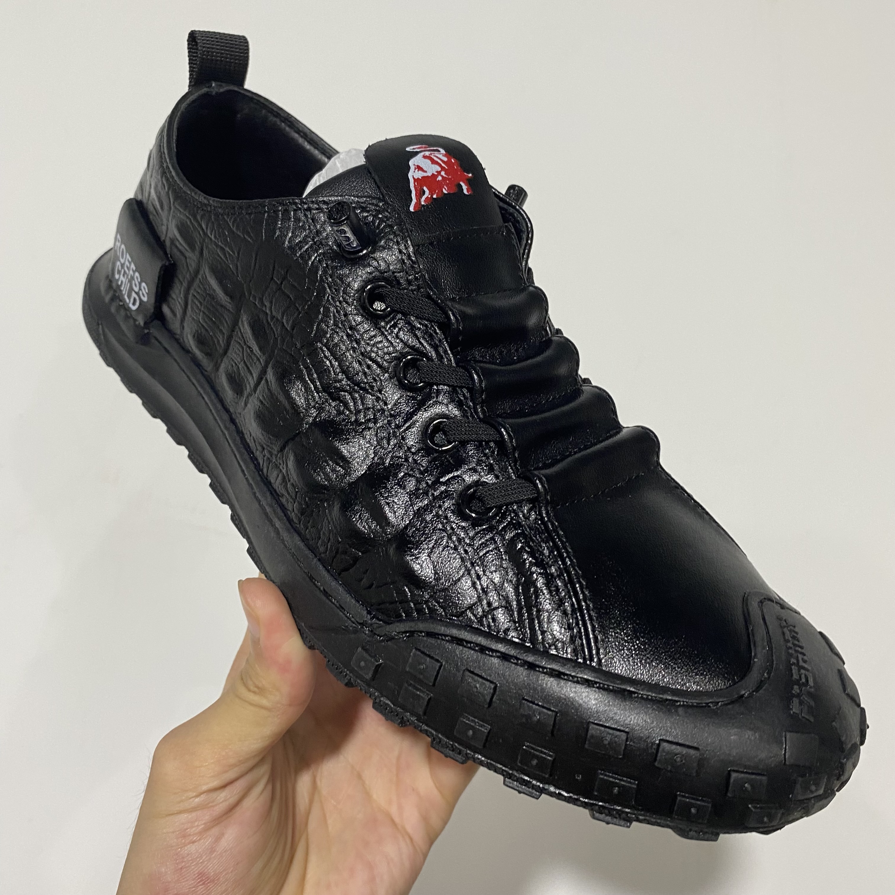 YP2断码真皮男士休闲套脚皮鞋