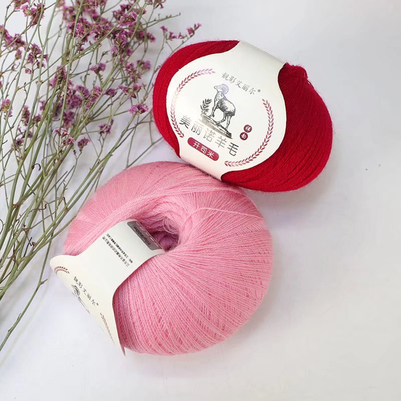 美丽诺羊毛 细毛线手编机织精品