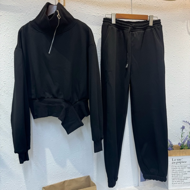 锦诺韩版高档秋装卫衣套装加绒卫衣套装