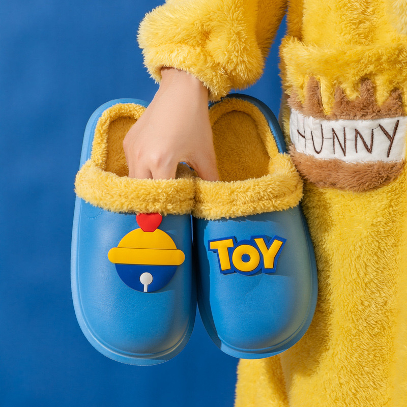 EVA卡通防水棉拖鞋