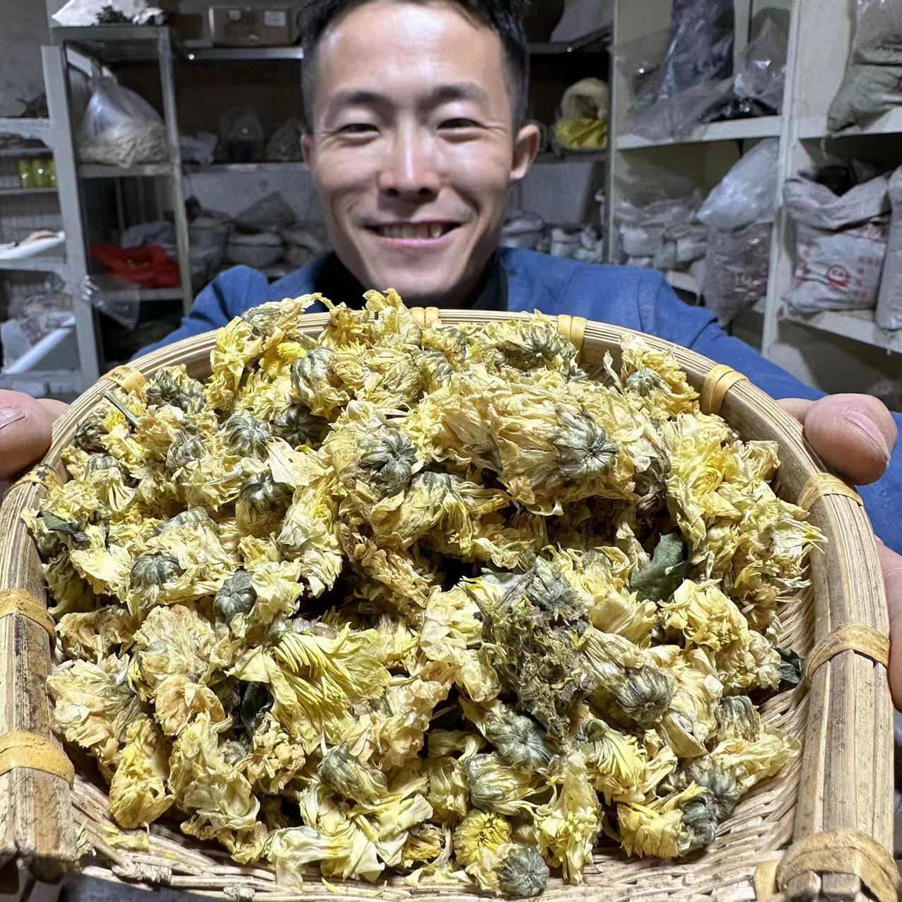杭白菊 浙江杭菊花 磐安县种植无硫菊花