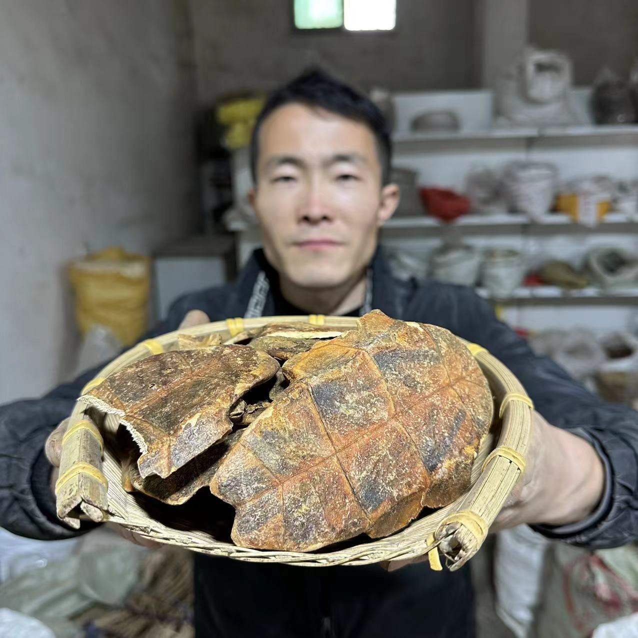 龟板 湖北养殖龟板  无硫龟板 150g
