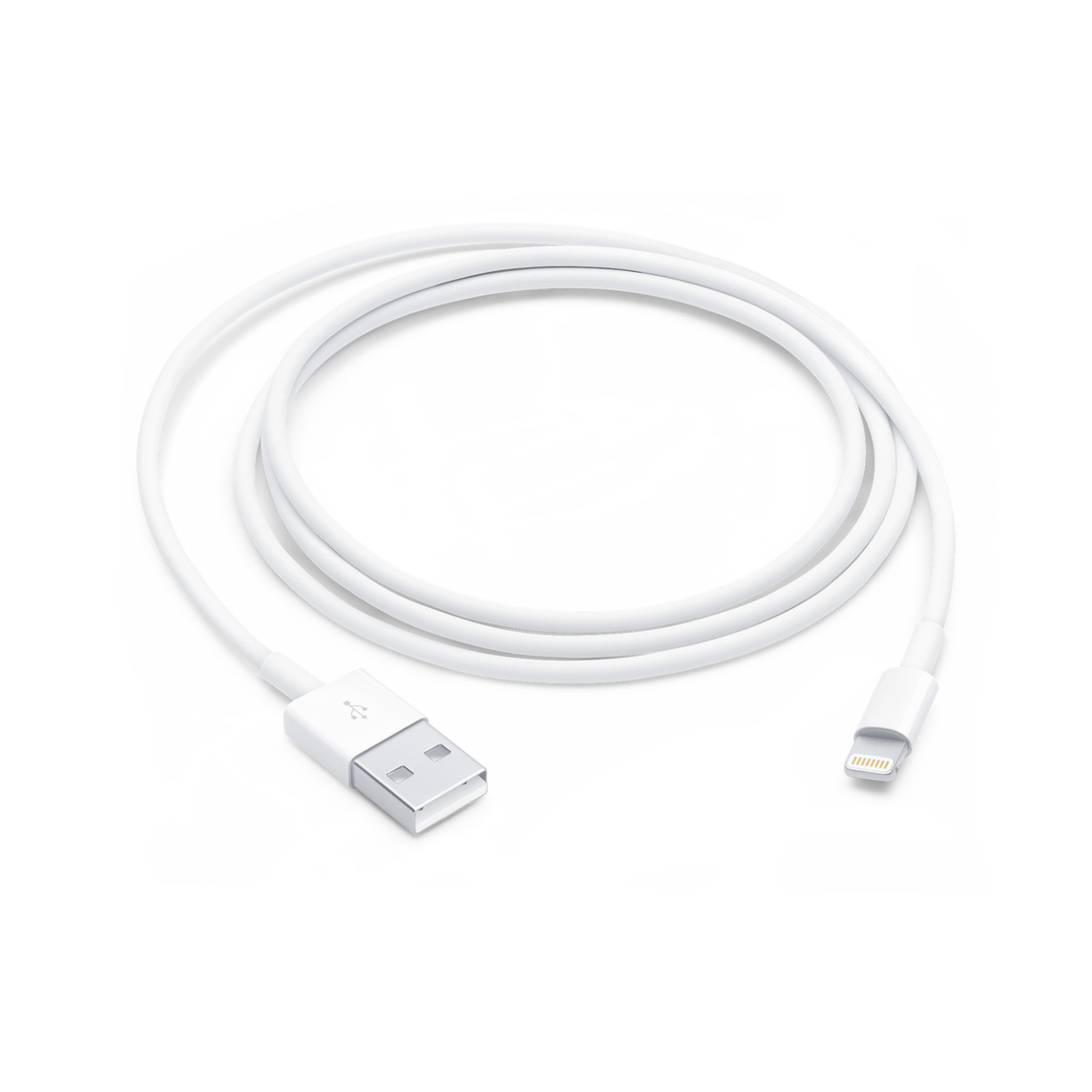 80新  苹果原装USB-Lightning数据线1M白色
