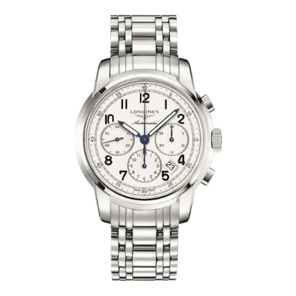 99新 Longines/浪琴 索伊米亚784/43mm/自动机械男士腕表