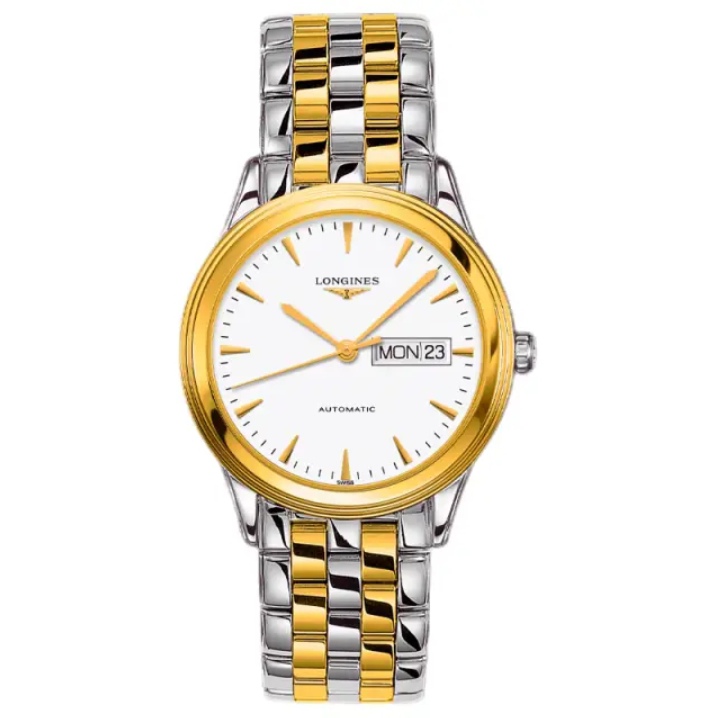 99新 Longines/浪琴 军旗799/35.6mm/自动机械男表