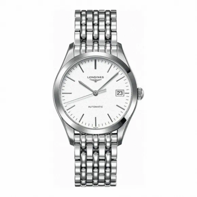 99新 Longines/浪琴 雅致898/36mm/自动机械男表