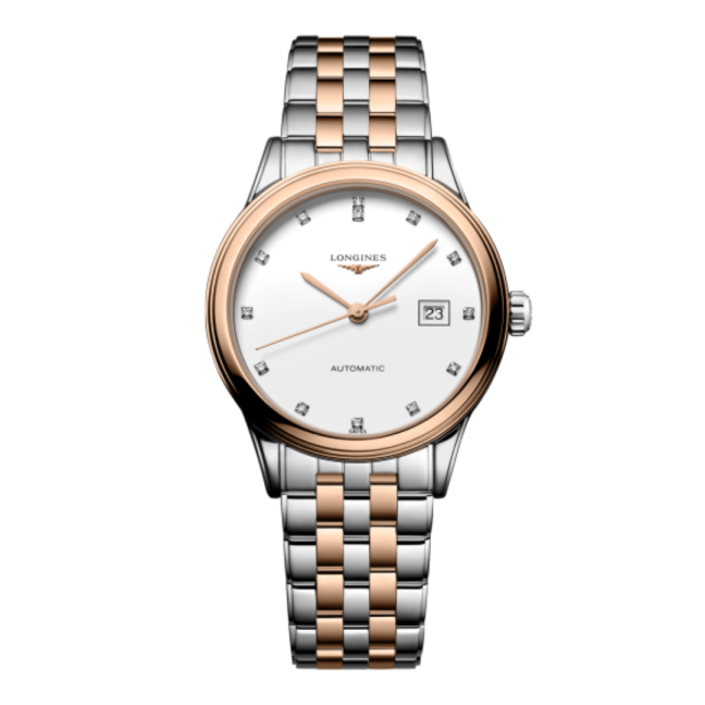 99新 Longines/浪琴 军旗374/30mm/自动机械女士腕表