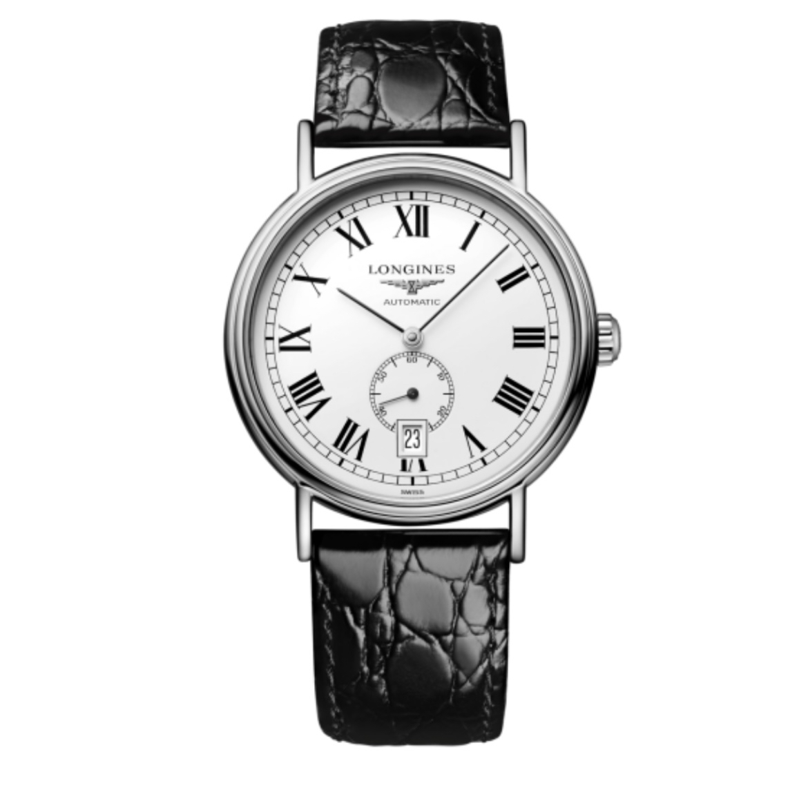 99新 Longines/浪琴 瑰丽805/38.5mm/自动机械男表