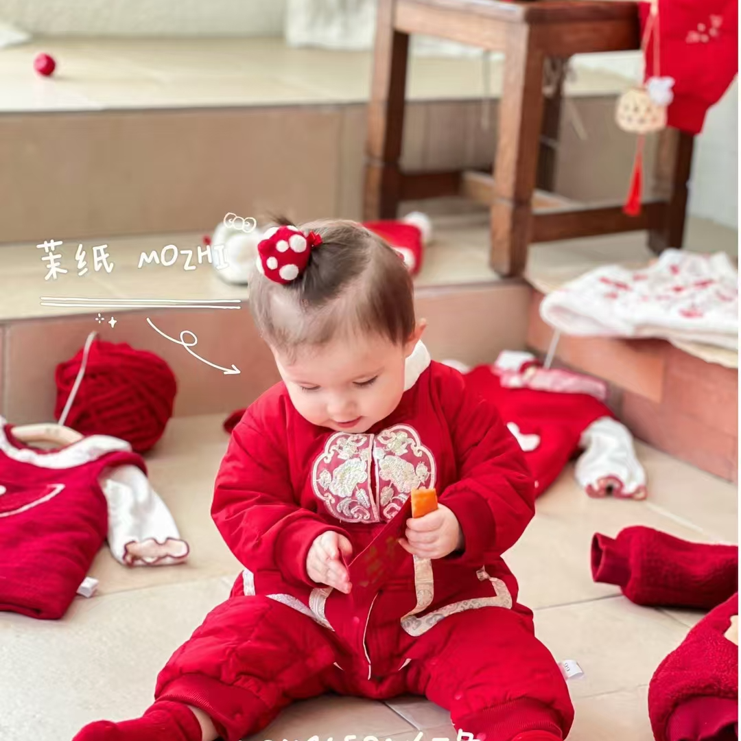 宝宝哈衣连体衣（默认微瑕，no退no换，直播间展示为准）