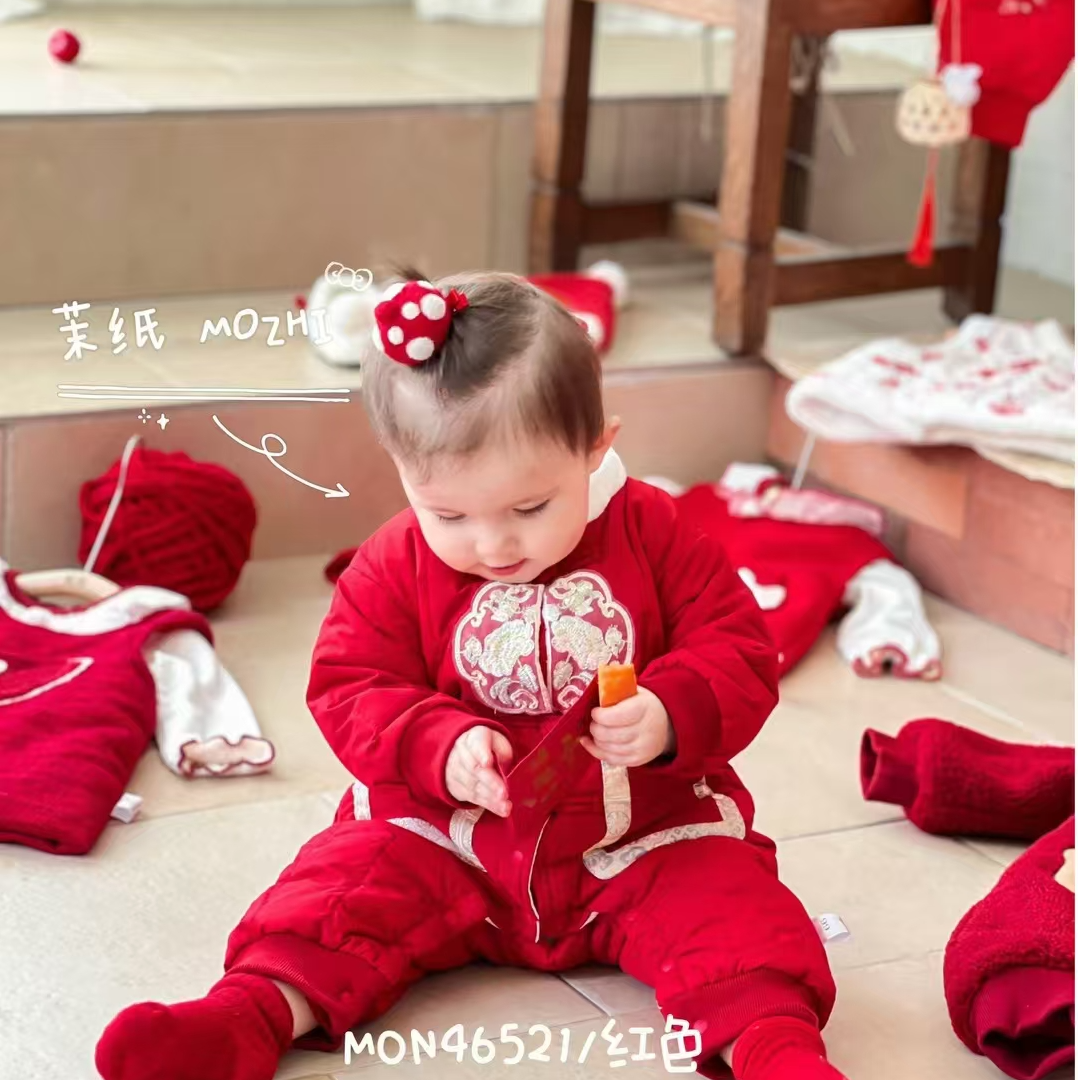 宝宝哈衣连体衣（默认微瑕，no退no换，直播间展示为准）