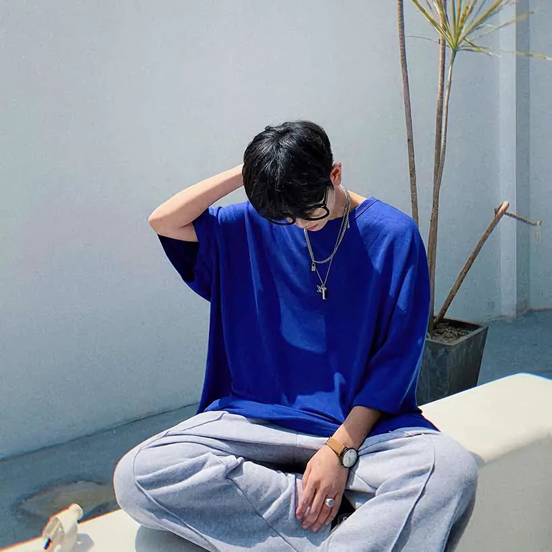 【冰麒柠】百搭高品休闲潮流男士体恤（看准编码再拍）