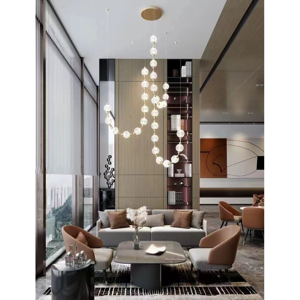 【丽煌灯饰高端轻奢馆】高端水晶灯定制链接