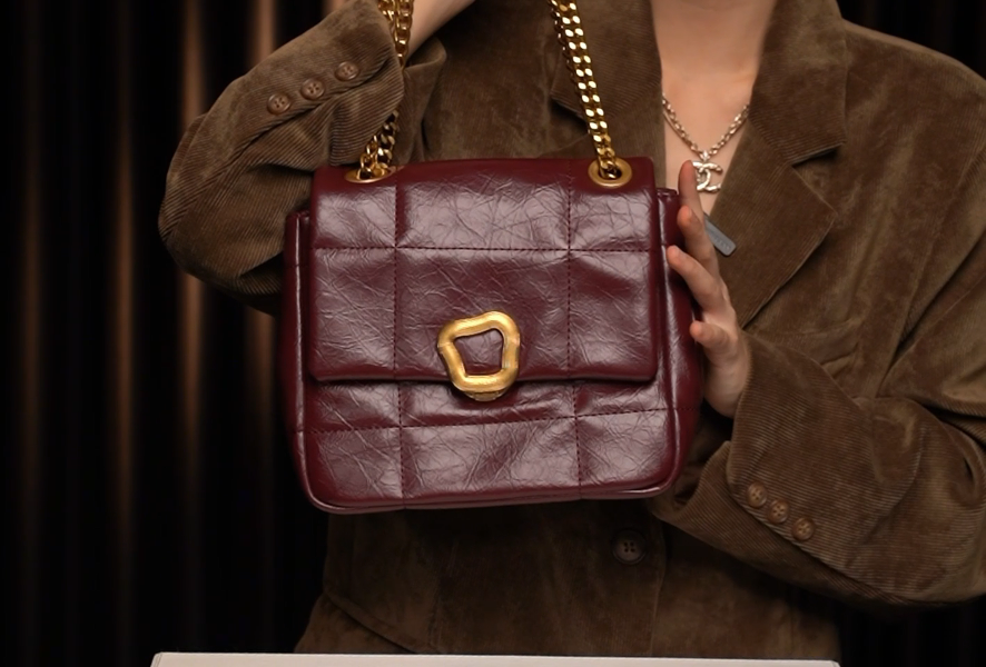 LEATHER BAG STUDIO 原创高定 ”托特“ 真皮包-H1376