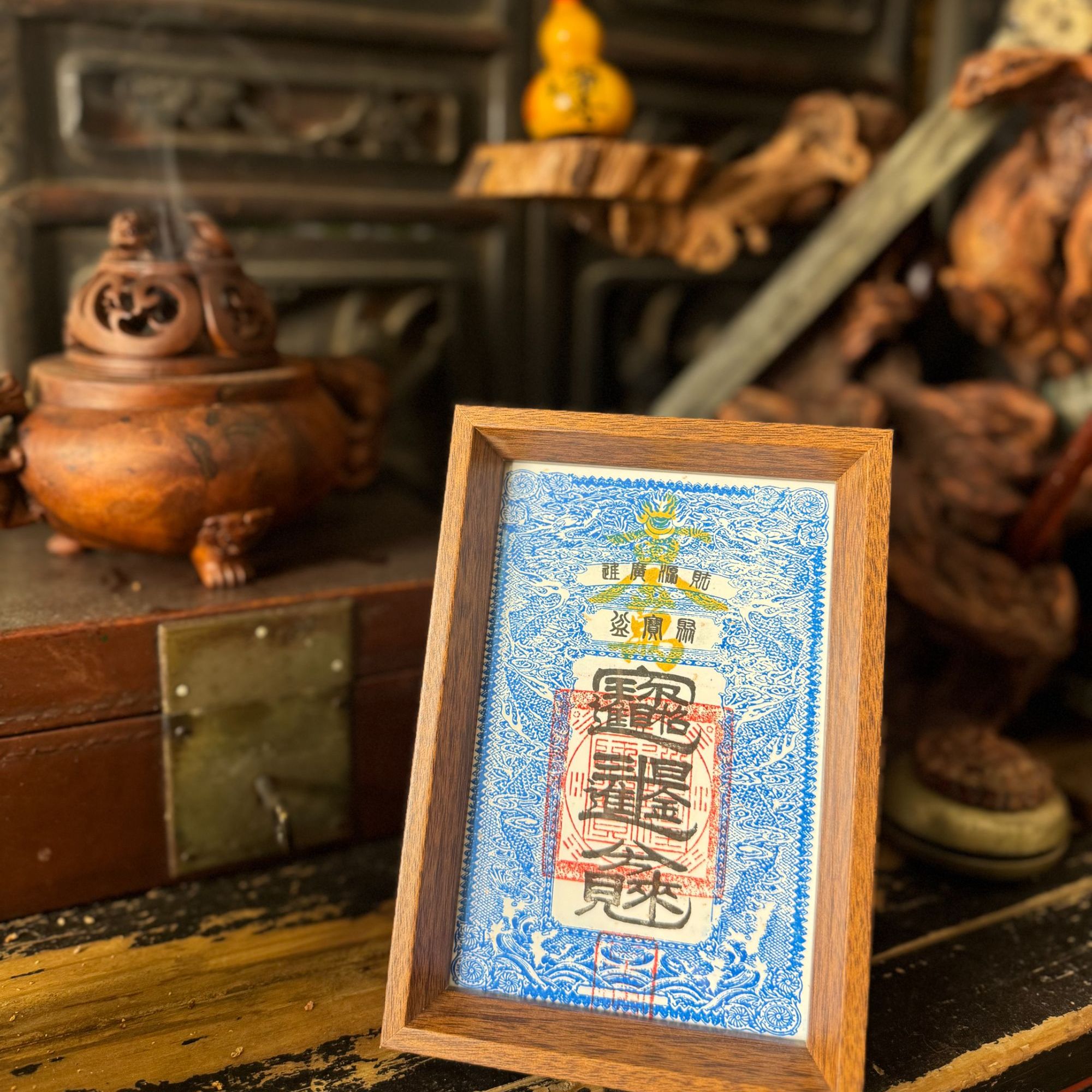 【道系文创】敕款八方来财摆台