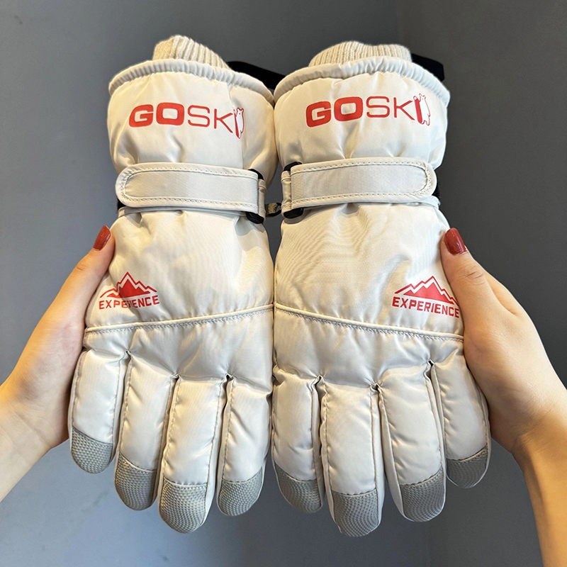 东北滑雪手套冬季加绒加厚保暖防寒防风可触屏摩托车骑行手套男女