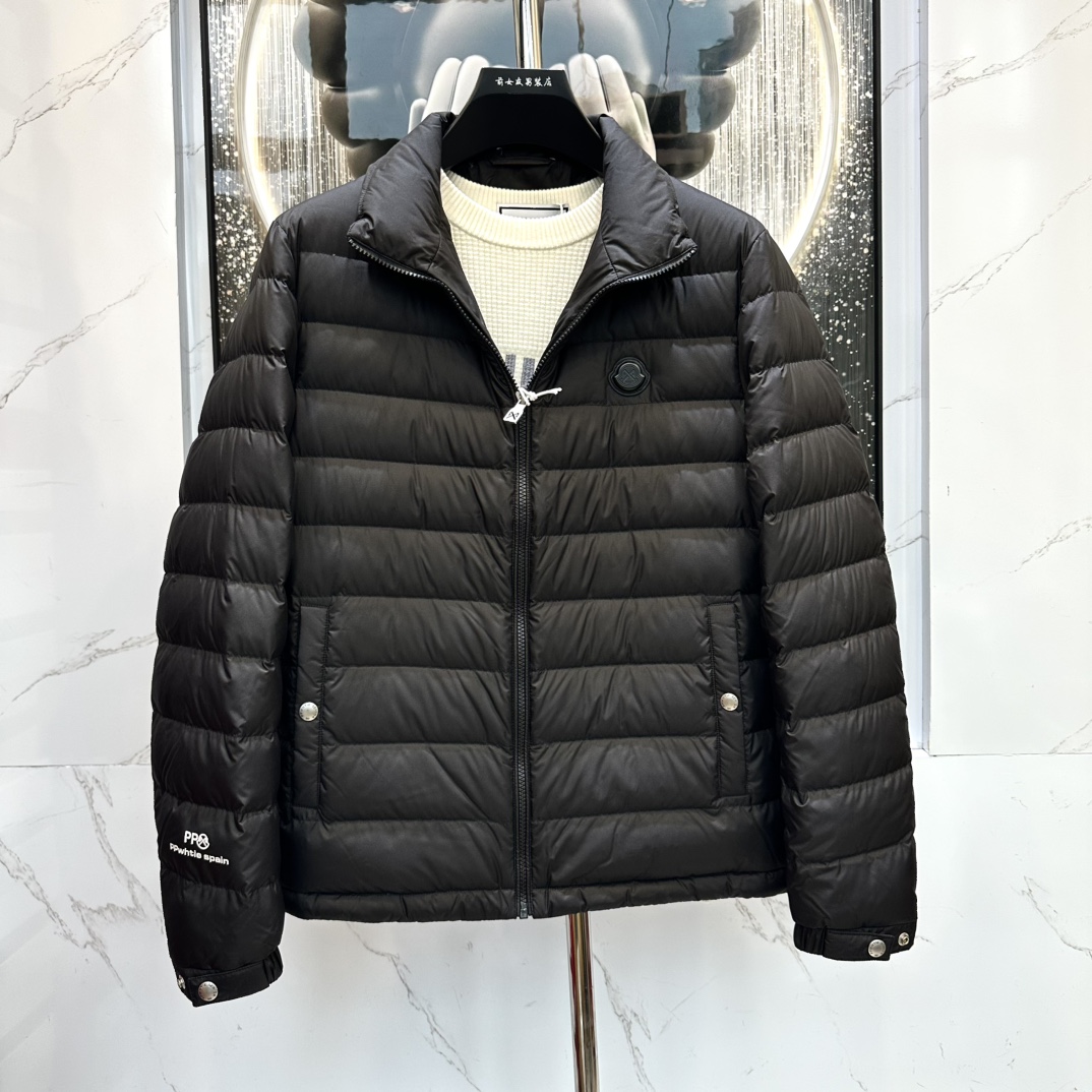 【PP羽绒服】冬季新款潮流休闲百搭轻奢男外套男士羽绒时尚保暖翻领