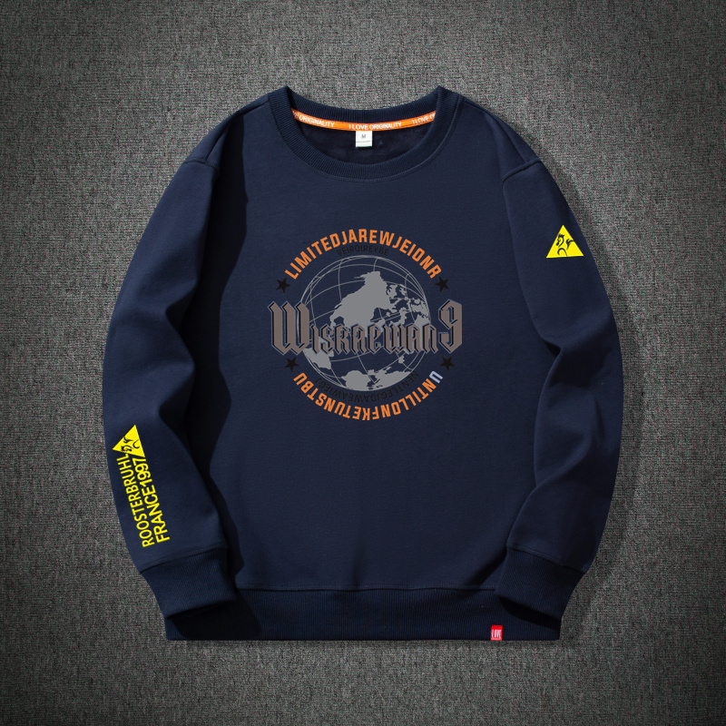 法国大公鸡秋季2023新款潮牌男士卫衣秋冬宽松大码生活日常穿搭潮