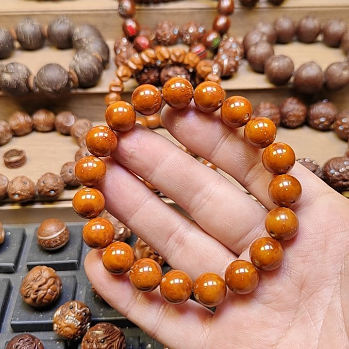 【闪购商品】紫金鼠手串天花板无瑕疵福利光珠手串11.5尺