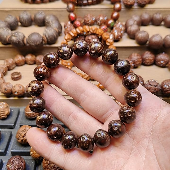【闪购商品】紫金鼠手串玩出来特漂亮花皮紫金鼠原皮手串13mm