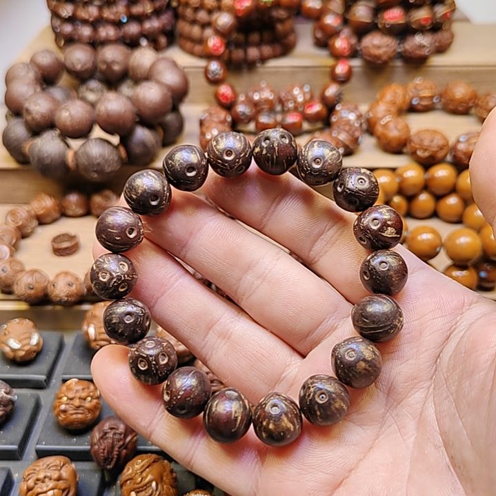 【闪购商品】紫金鼠手串玩出来特好看花皮13mm紫金鼠原皮手串