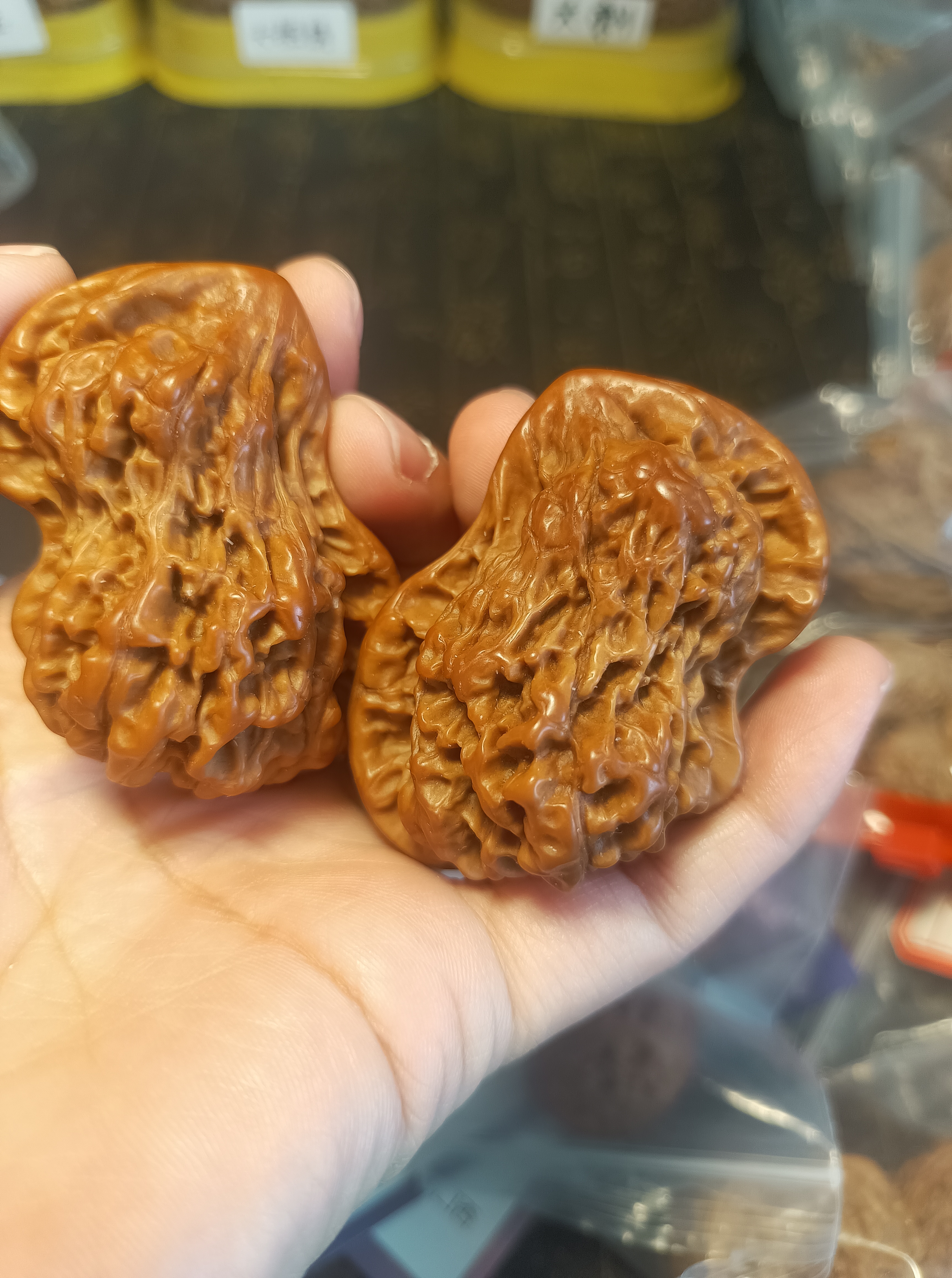 文玩好物精品麻核桃（发货以直播间展示为准）