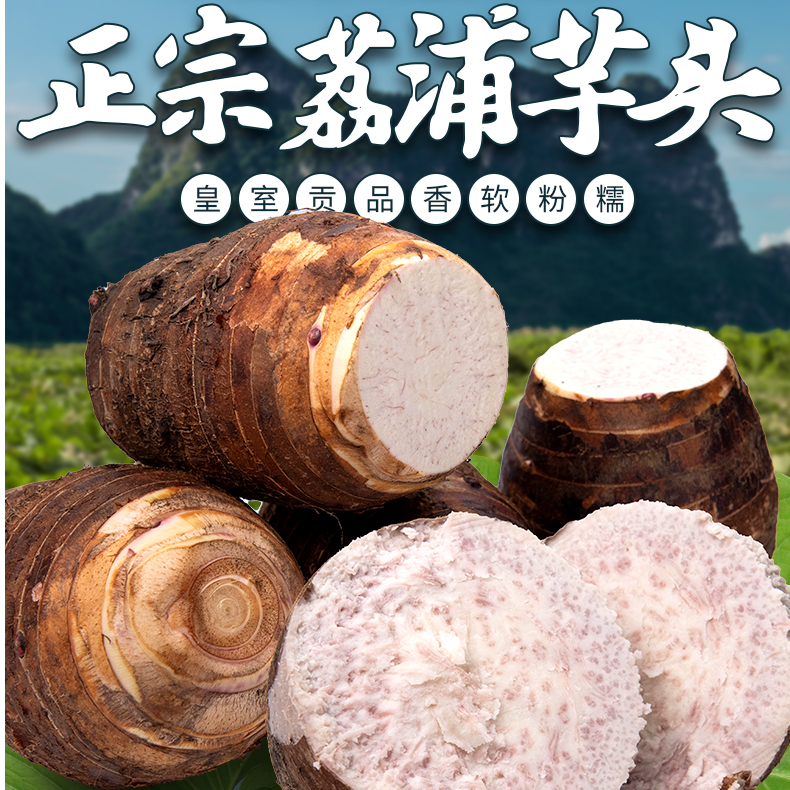 【2025新鲜芋头】正宗荔浦芋头香软粉糯 广西荔浦直发3/5/9斤