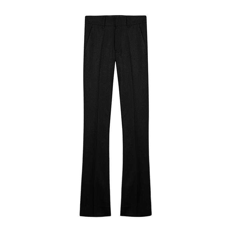 HECAT '西域之风'S- Skinny纯手工立裁修身微喇精纺羊毛男西裤