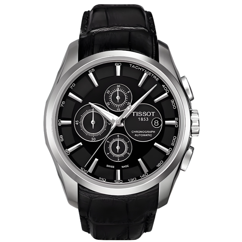 未使用 Tissot/天梭 全新/库图机械表/T035.627.16.051.00