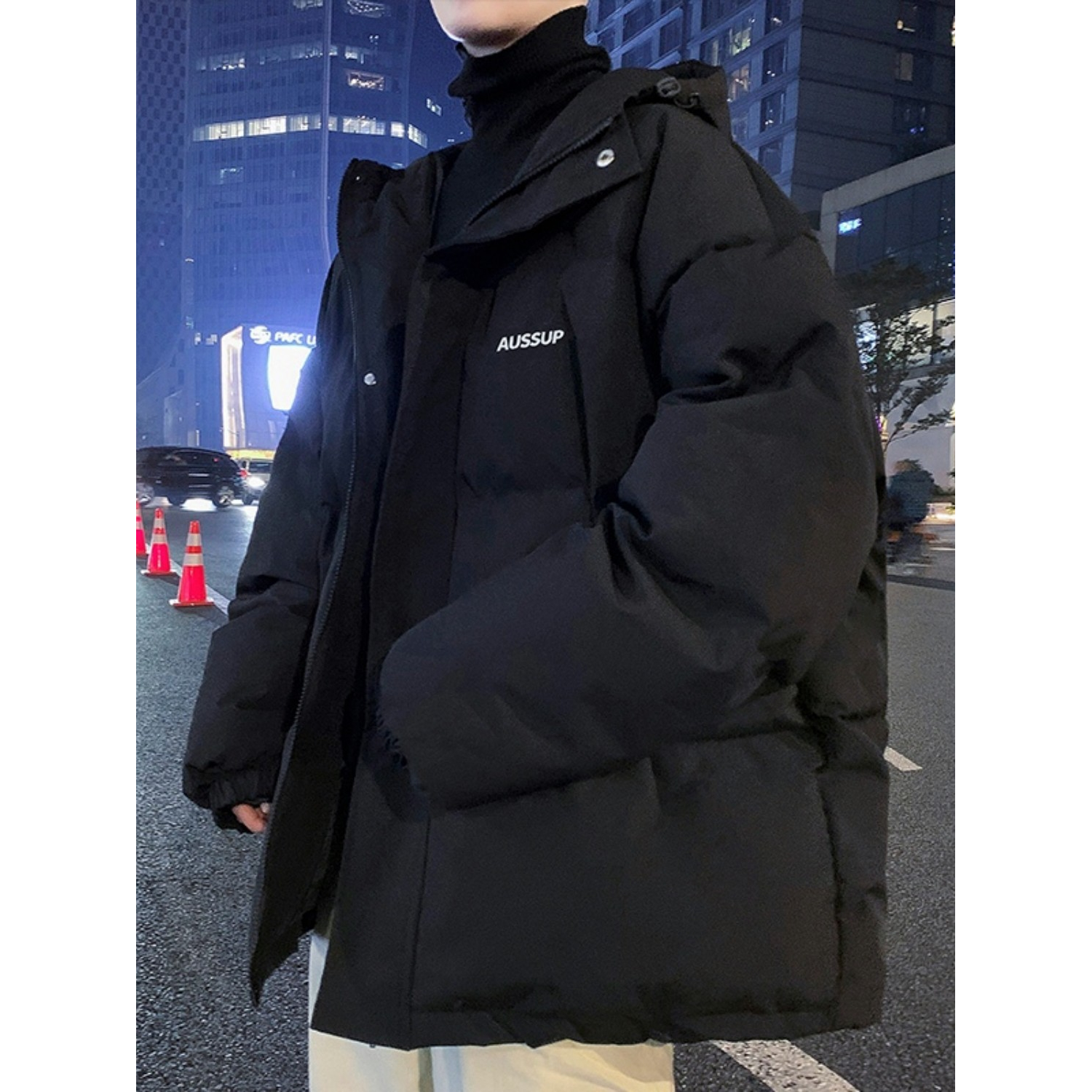 波司登羽绒服男冬宽松加厚保暖大码冬装百搭潮牌棉袄国潮学生连帽