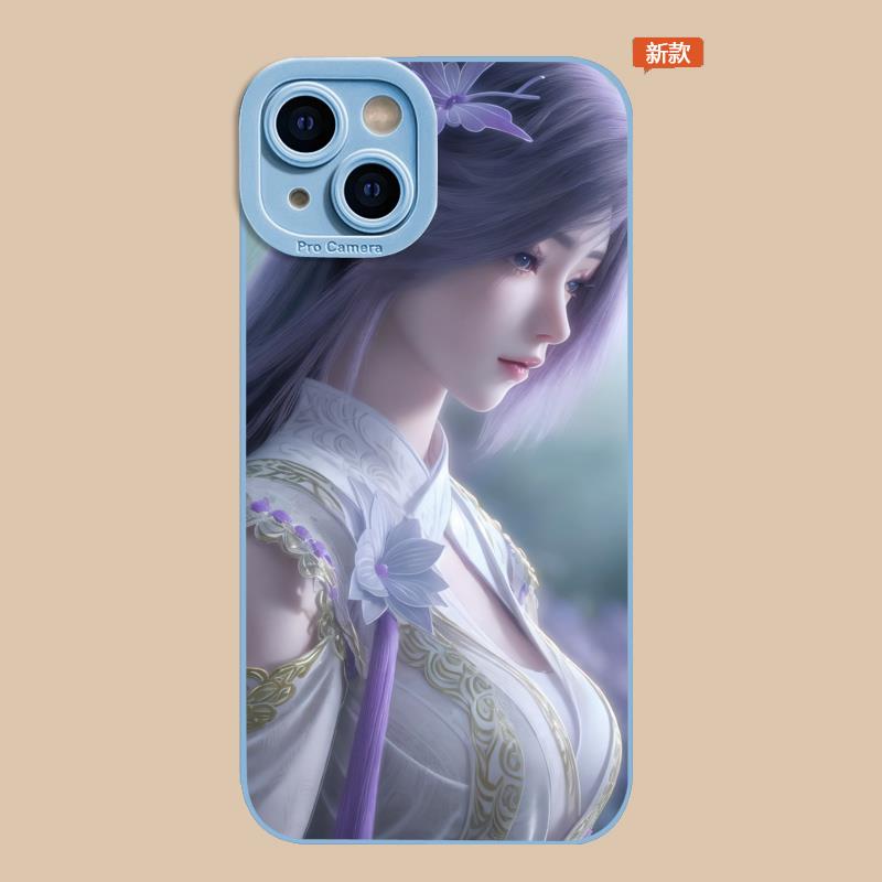 完美世界手机保护壳云曦适用苹果14新款华为nova11矽胶小米12pro