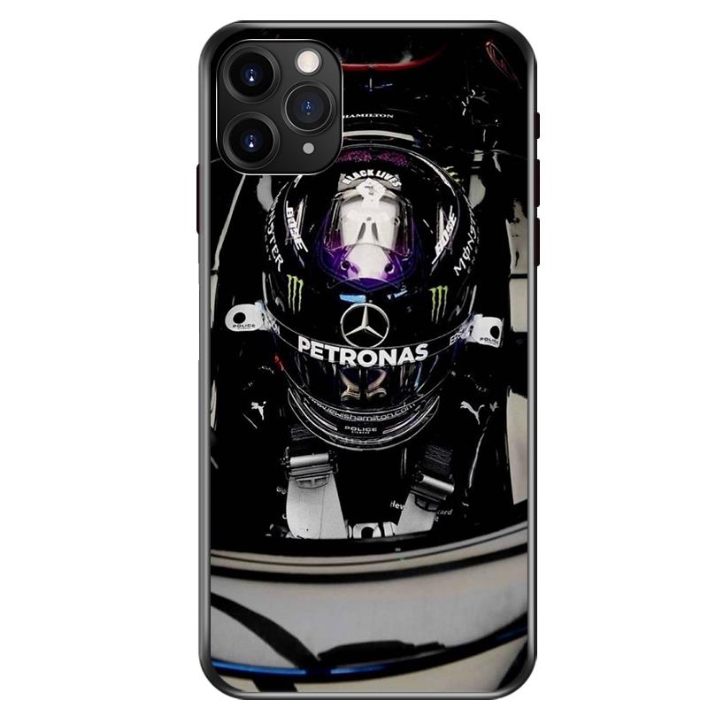 20新款F1赛车梅奔驰W11手机壳适用iPhone11苹果12mini汉密尔顿pro