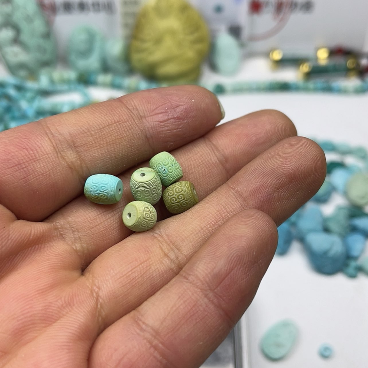【闪购商品】绿松石配饰未镶嵌