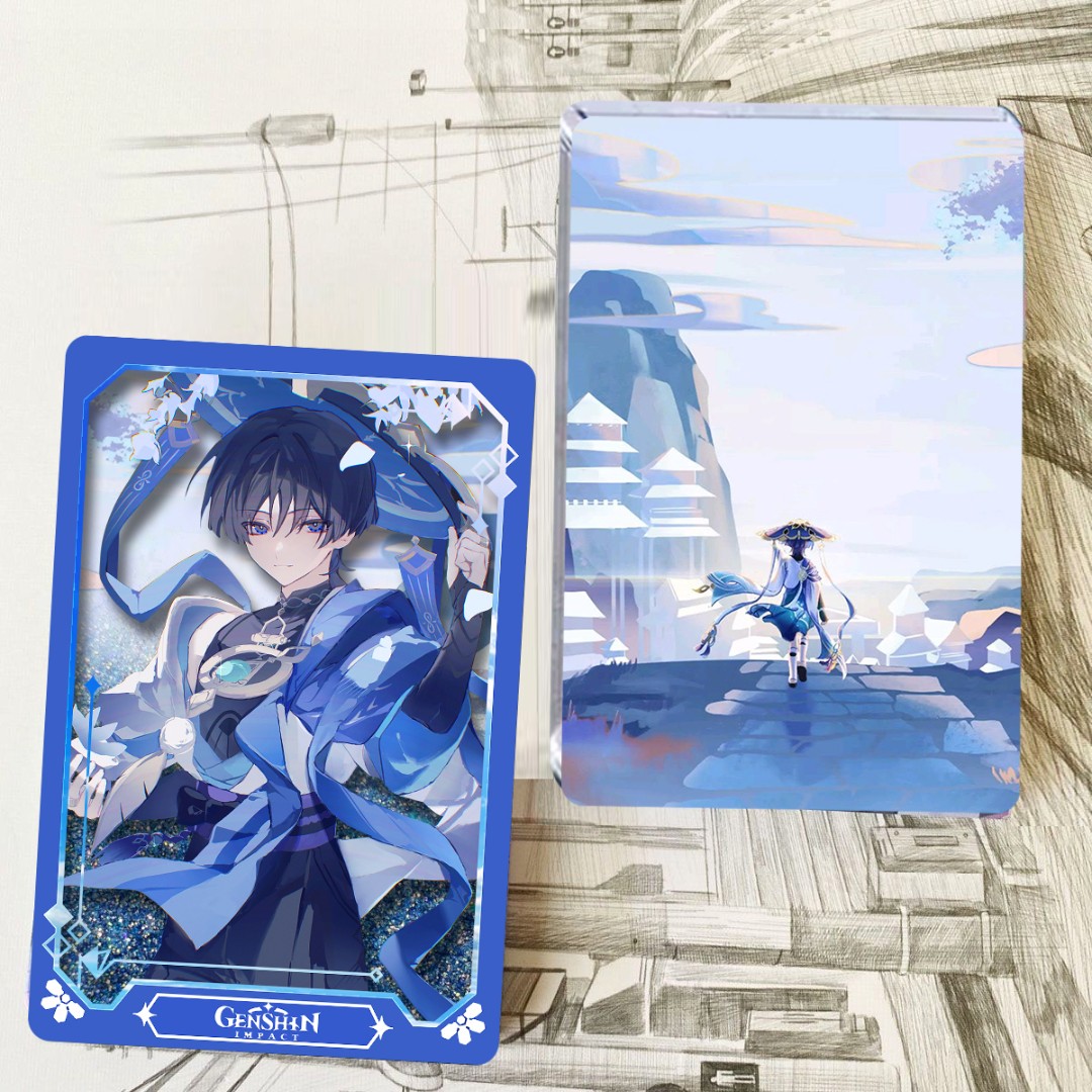 原神散兵流沙麻将流浪者动漫周边吧唧原创生日流麻摆件礼物精品