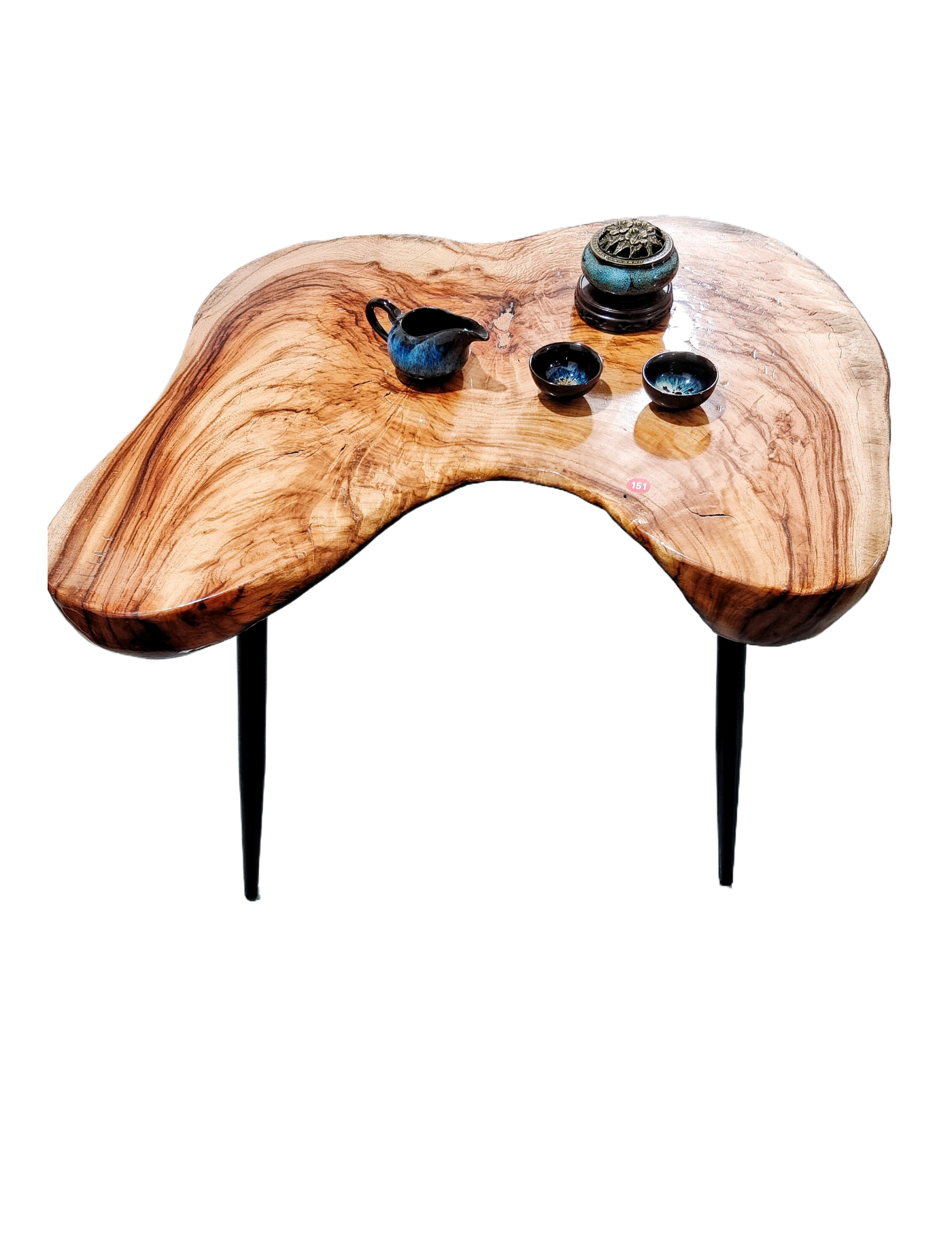 216*红樟老料手工铁脚室内外茶桌小书桌饭桌打牌桌