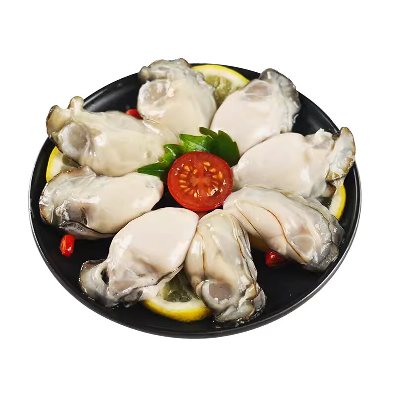 新鲜现剥原浆生蚝肉一盒250克到手7盒（一盒20只左右）+2包料