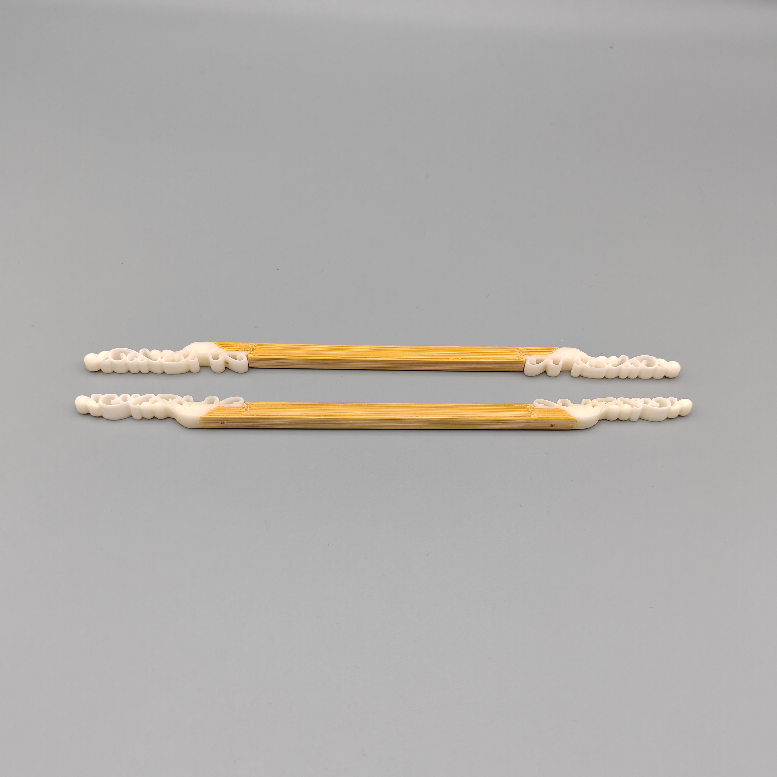 双面青合竹牛骨葫芦跳杠 绣眼笼跳杠 站杠 跳杠 栖杠 鸟笼配件