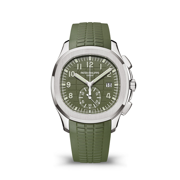 95新  /百达翡丽 2023年全套/白金牛油果手雷5968G /41mm