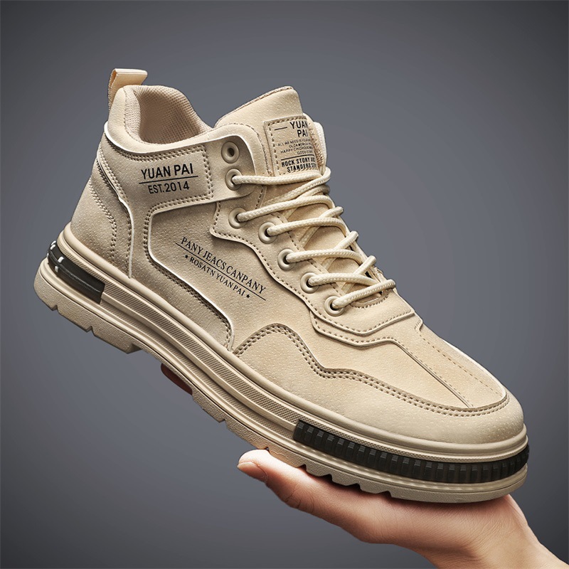 回力新高帮雪地靴冬季2023新款男士休闲百搭防水防滑厚底英伦风马