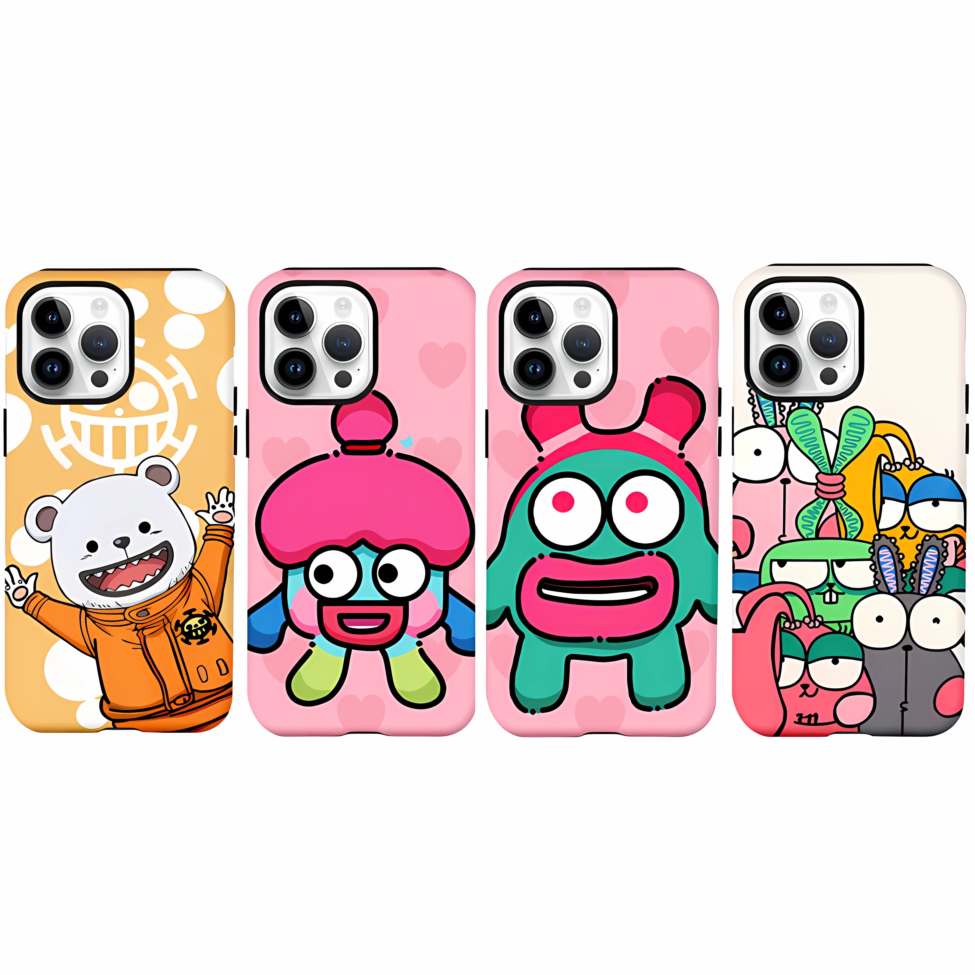 国菲磨砂二合一苹果iphone15Promax潮牌14可爱13Pro全包12手机壳
