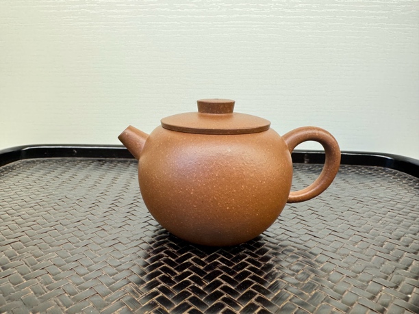 120菱葵阁工作室体验款《巨轮珠》原矿底槽青紫砂壶