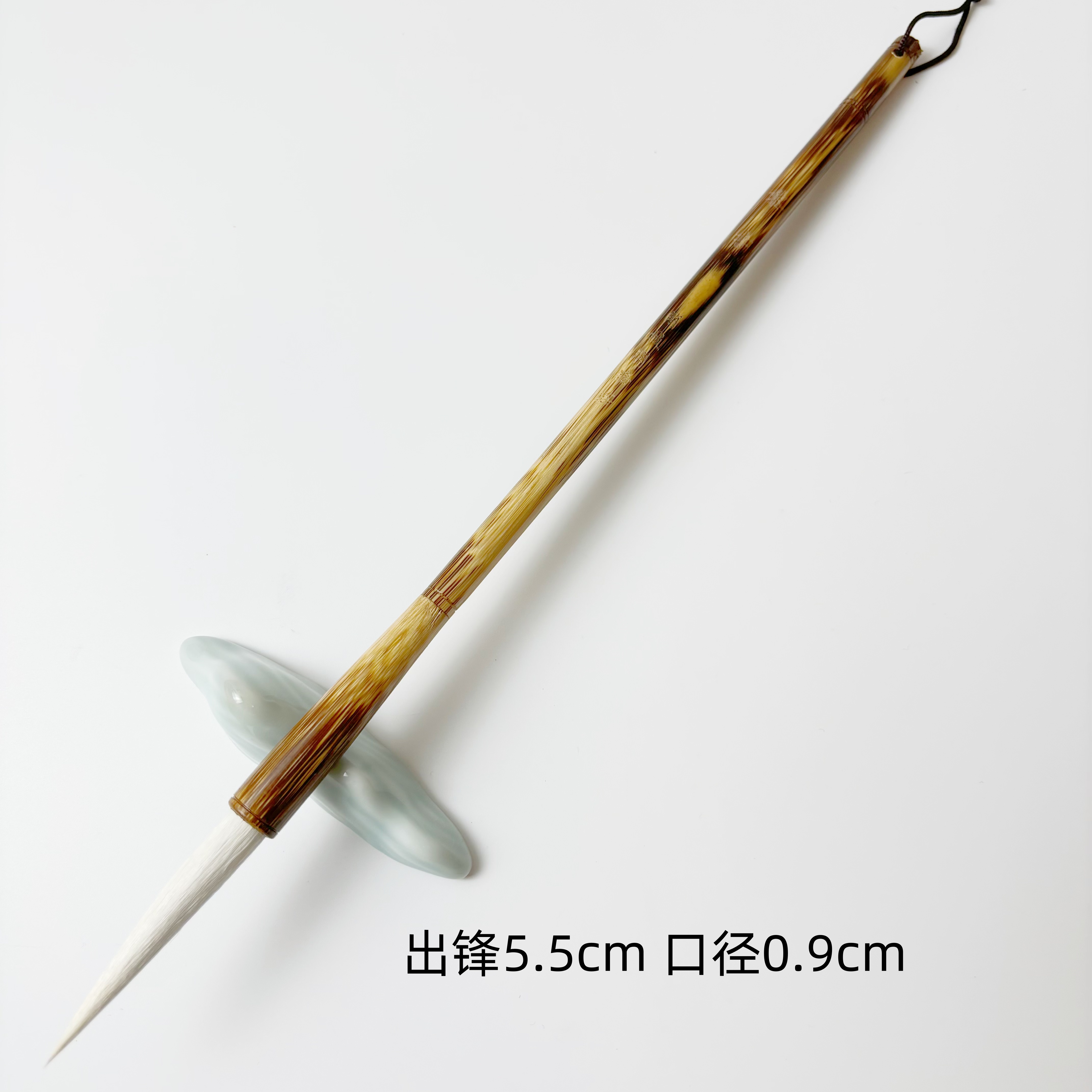 【黎书】出锋5.5cm羊毫长锋毛笔 加健少柔弹 草书铁线篆中山篆国画