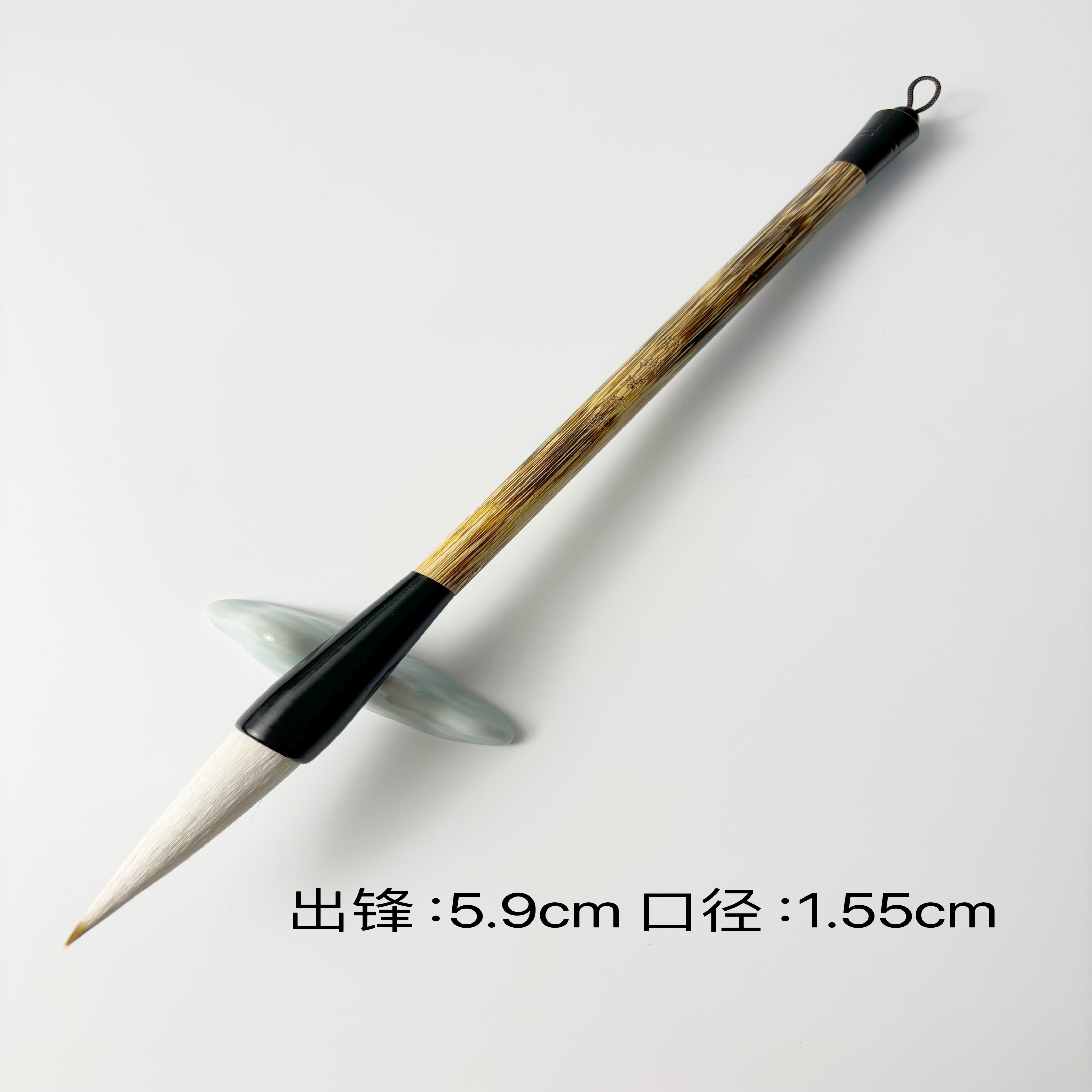 [雅竹]出锋5.9cm 兼毫提斗笔 欧楷颜楷柳楷赵楷隶书篆书国画 牡丹