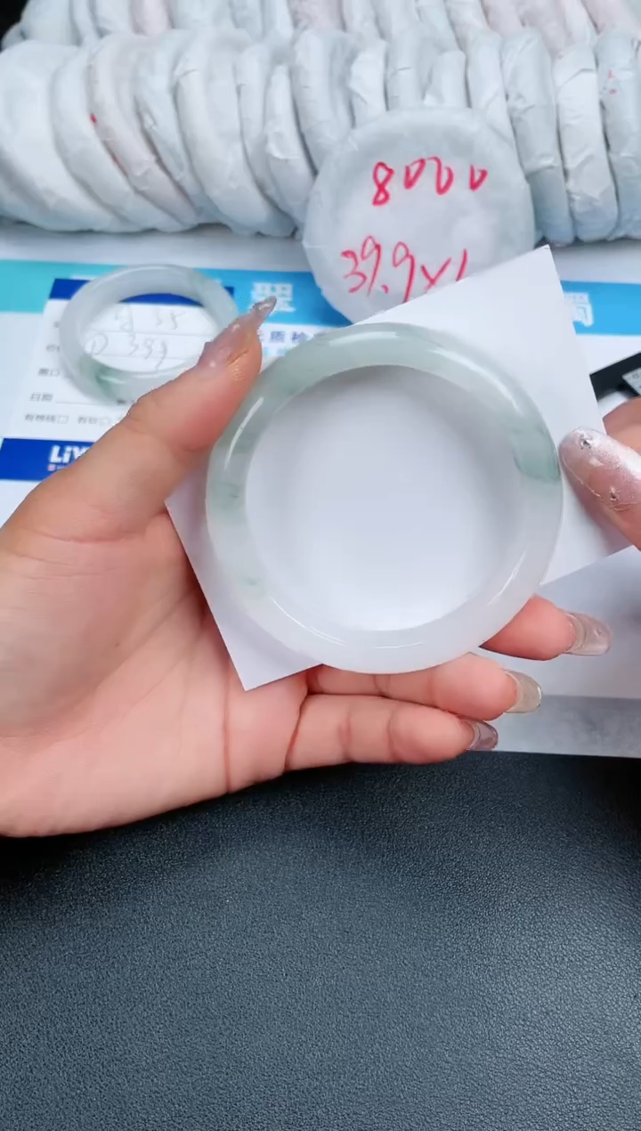 【闪购商品】石英质玉手镯未镶嵌A36-60.9
