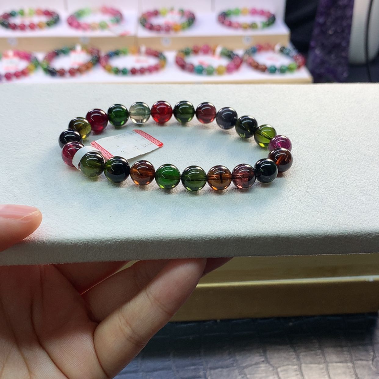 【闪购商品】碧玺手链未镶嵌老*爷
