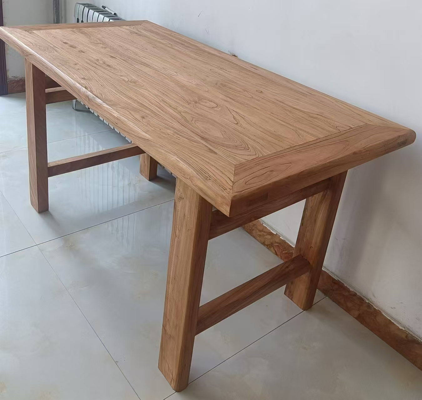 北方老榆木餐桌、办公桌、写字桌、茶桌、化妆桌