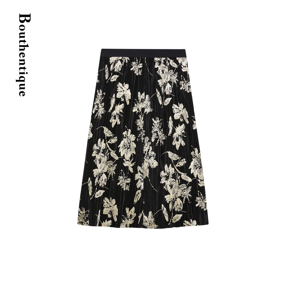 Bouthentique优雅半身裙长裙  T24211S1R30